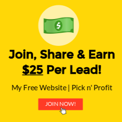 Pay Per Lead | Pick and Profit